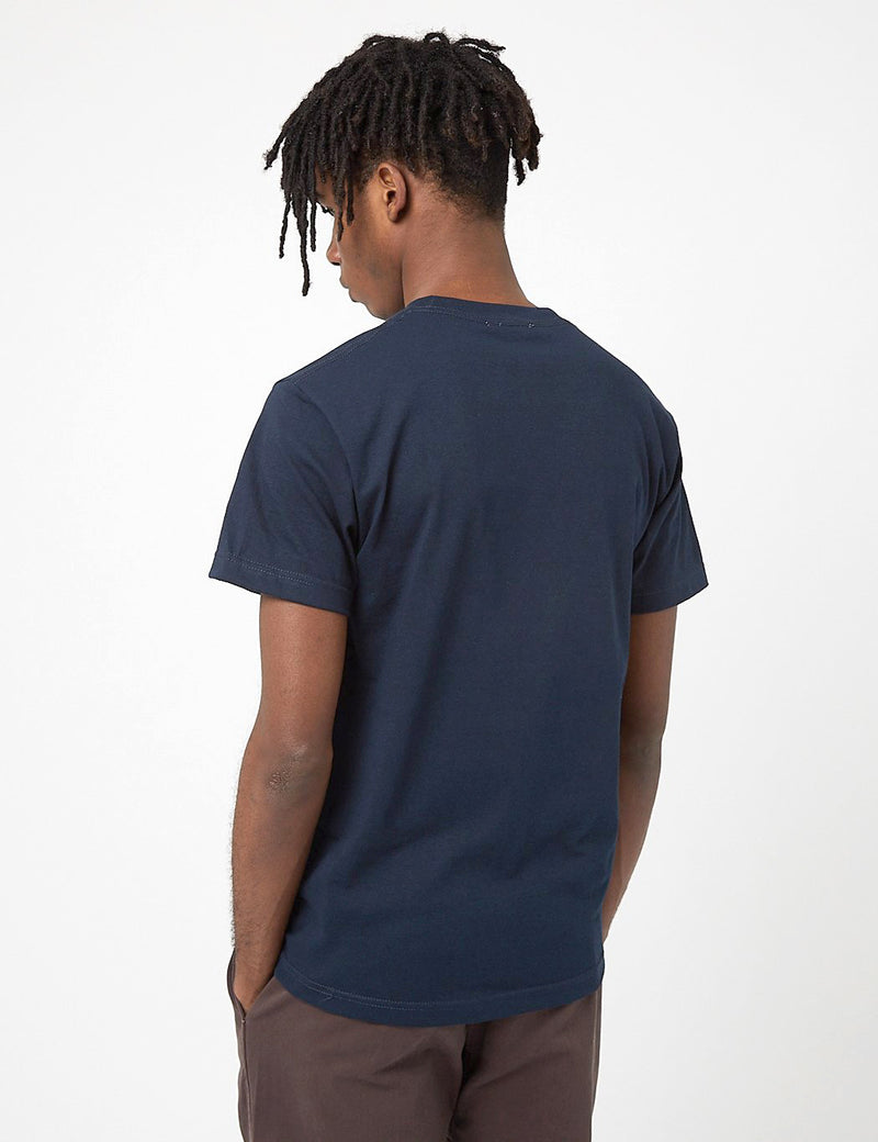 Parlez Cutter T-Shirt - Navy Blue