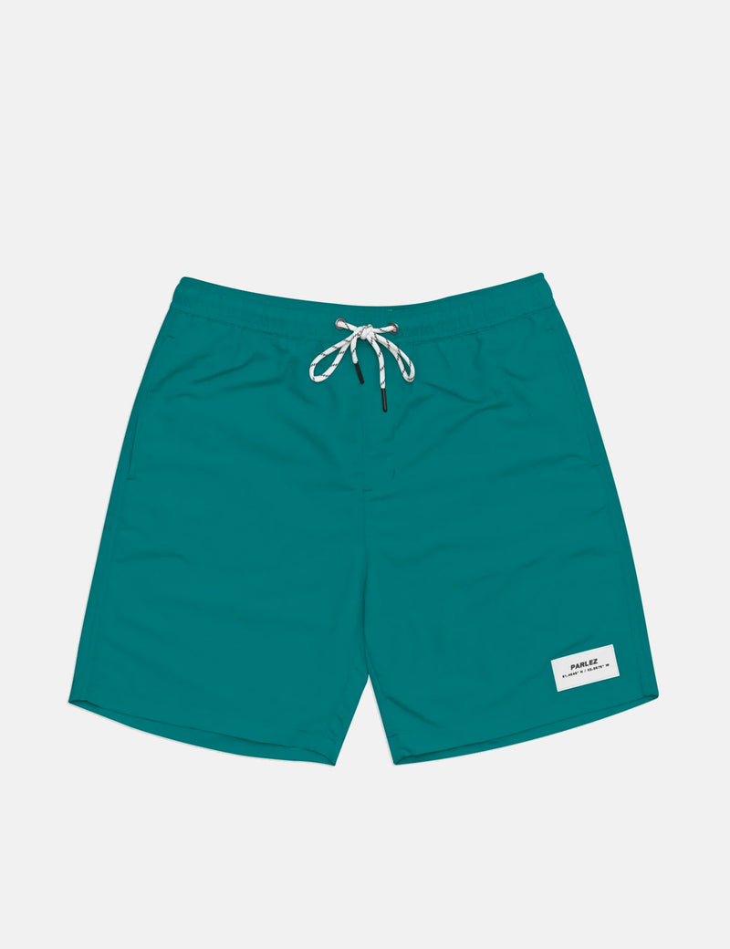 Short de bain Parlez Rival - Aqua Green