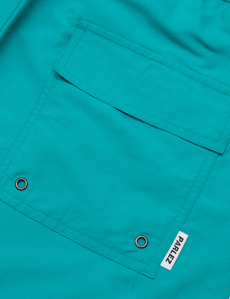 Short de bain Parlez Rival - Aqua Green