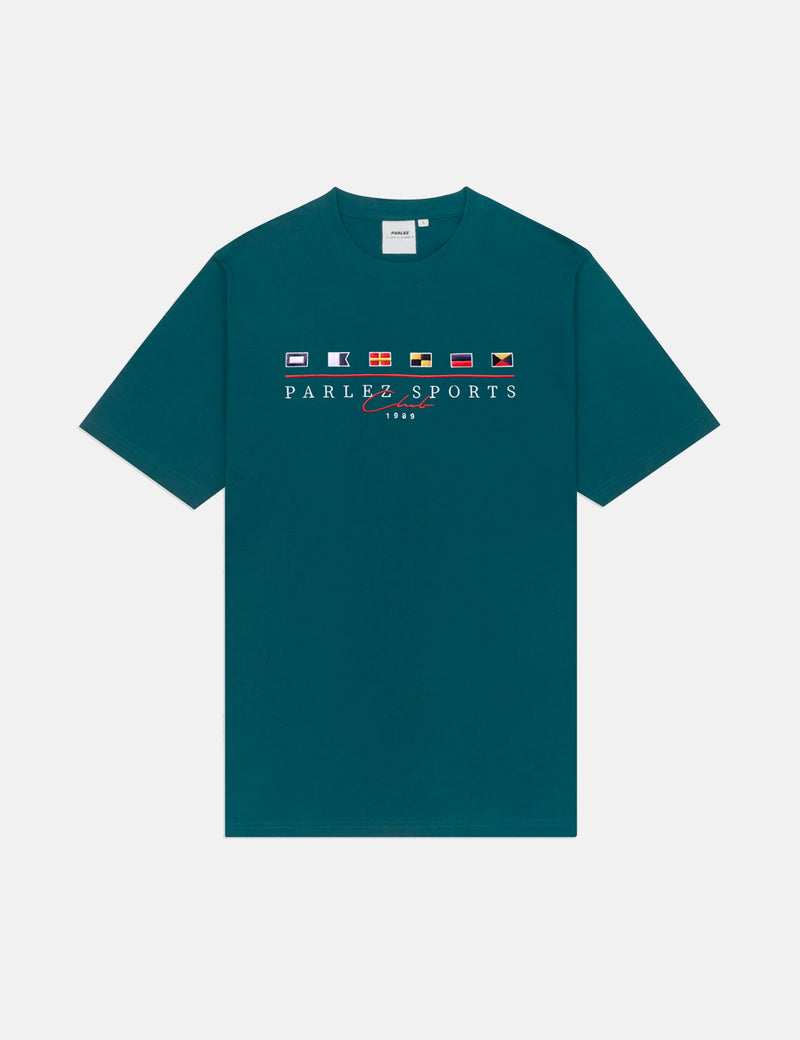 T-Shirt Parlez Jennings - Vert Aqua