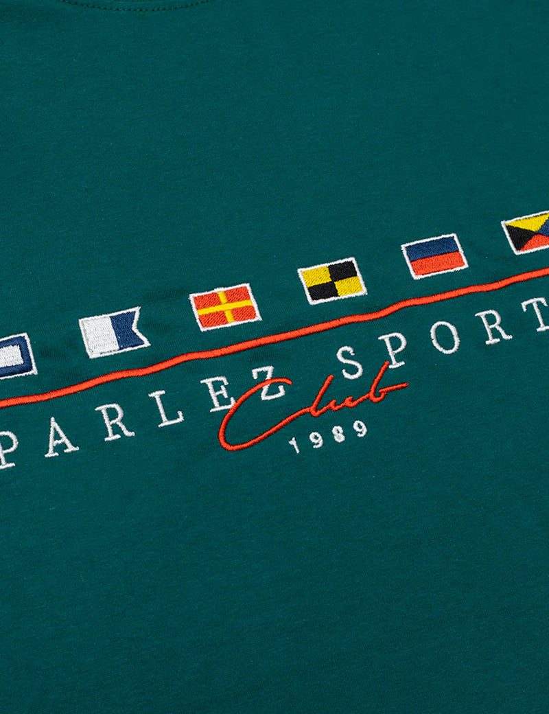 T-Shirt Parlez Jennings - Vert Aqua