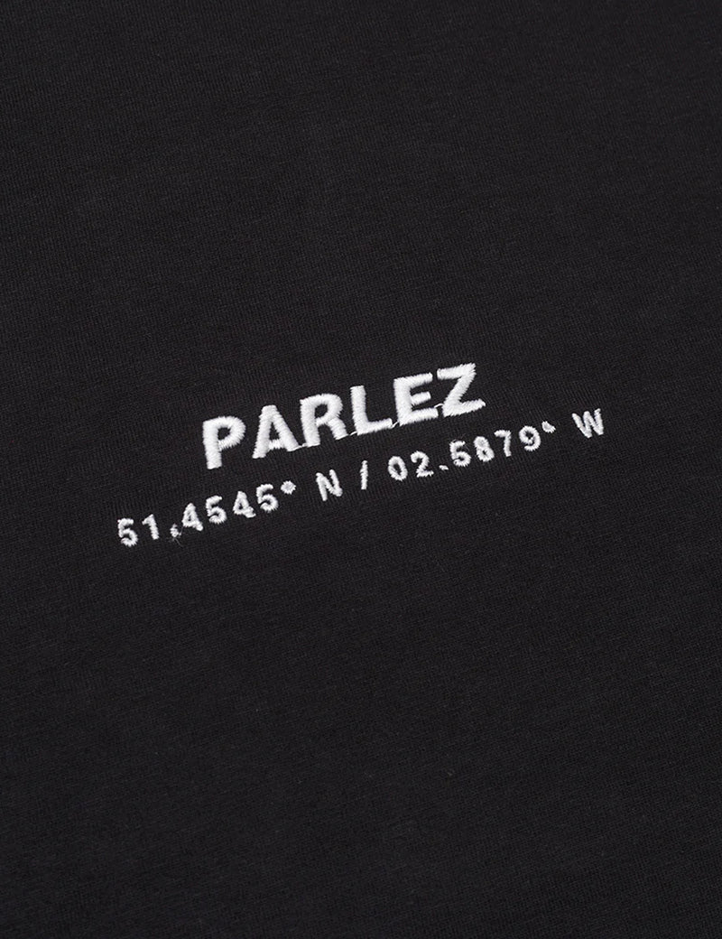 Parlez 커터 티셔츠 - 블랙