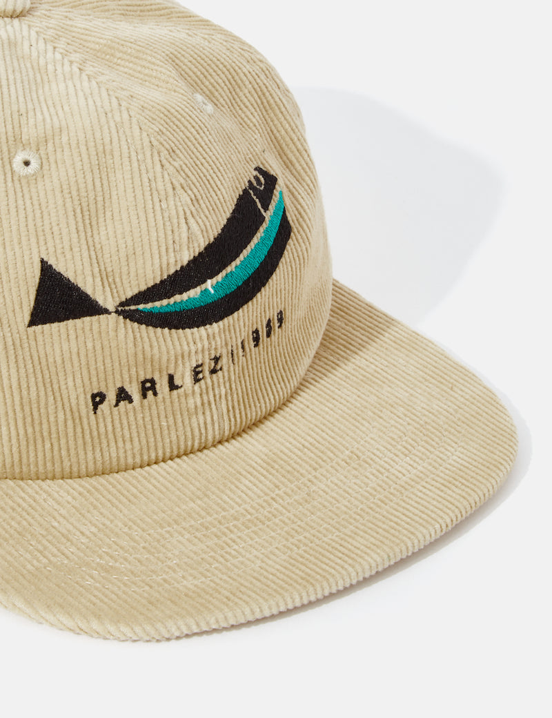 Parlezパネルキャップ-サンドベージュ