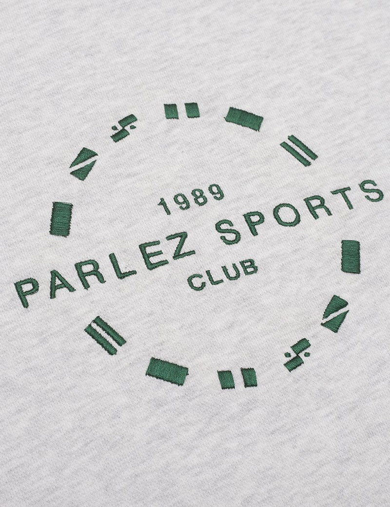 Parlezライバルスウェットシャツ-ヘザーグレー