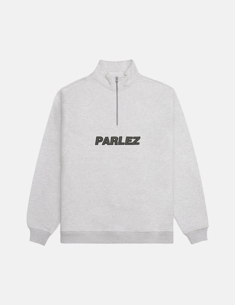 Parlezエブクォータージップ-ヘザーグレー