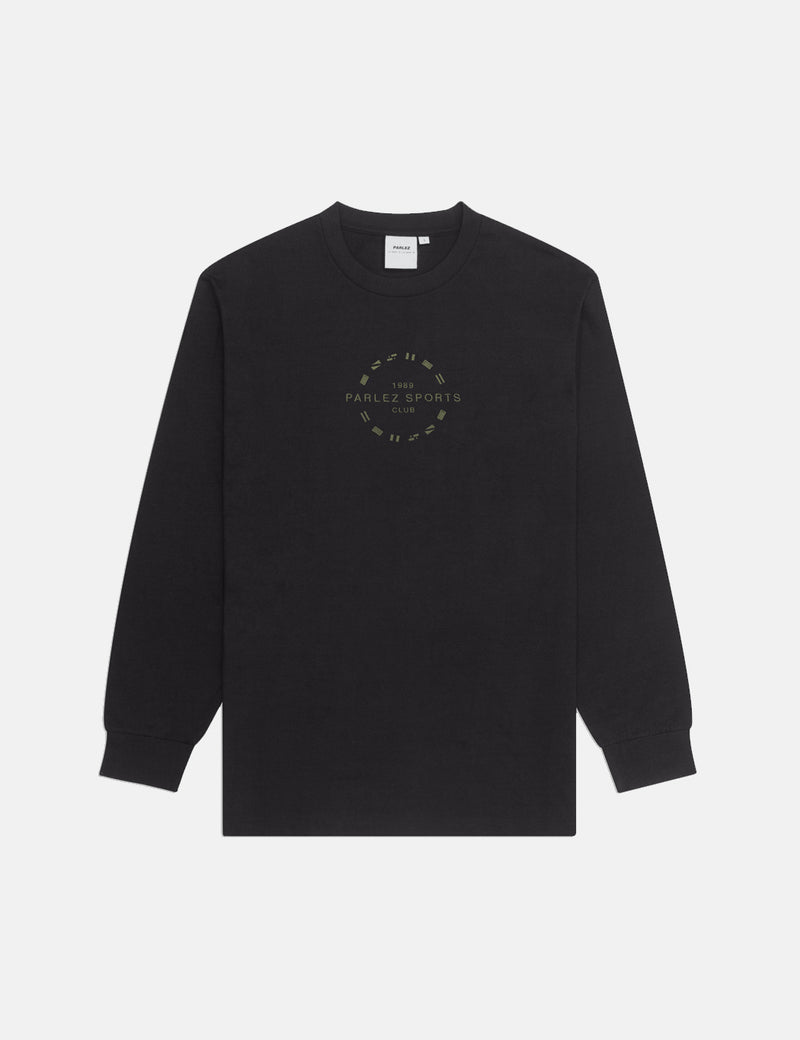 Parlez Rival LongsleeveTシャツ-ブラック