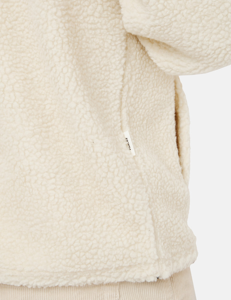Parlez Moxey Fleece Jacket - Ecru
