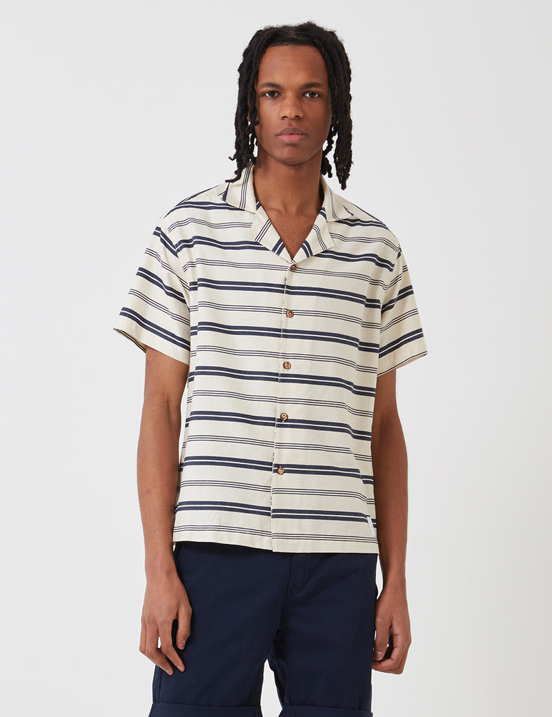 Parlez Pedro Short Sleeve Shirt - White