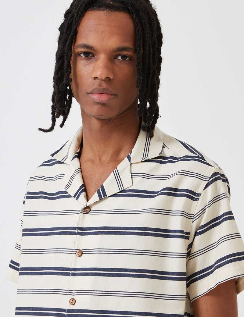 Parlez Pedro Short Sleeve Shirt - White