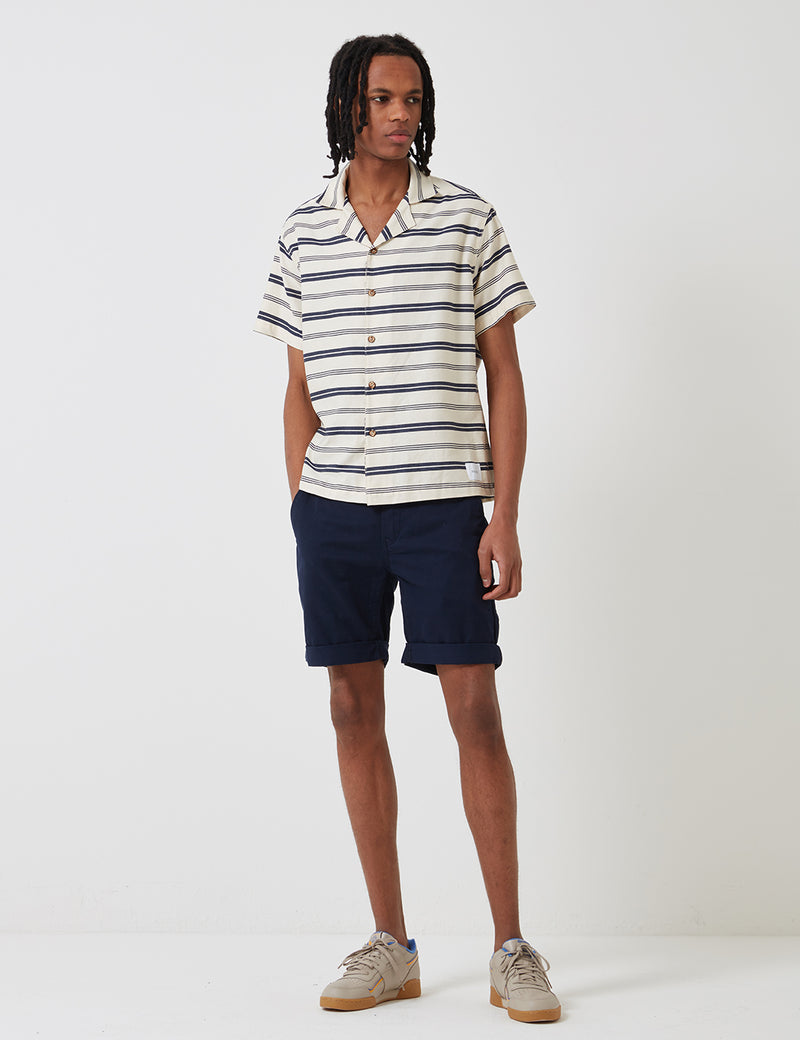 Parlez Pedro Short Sleeve Shirt - White
