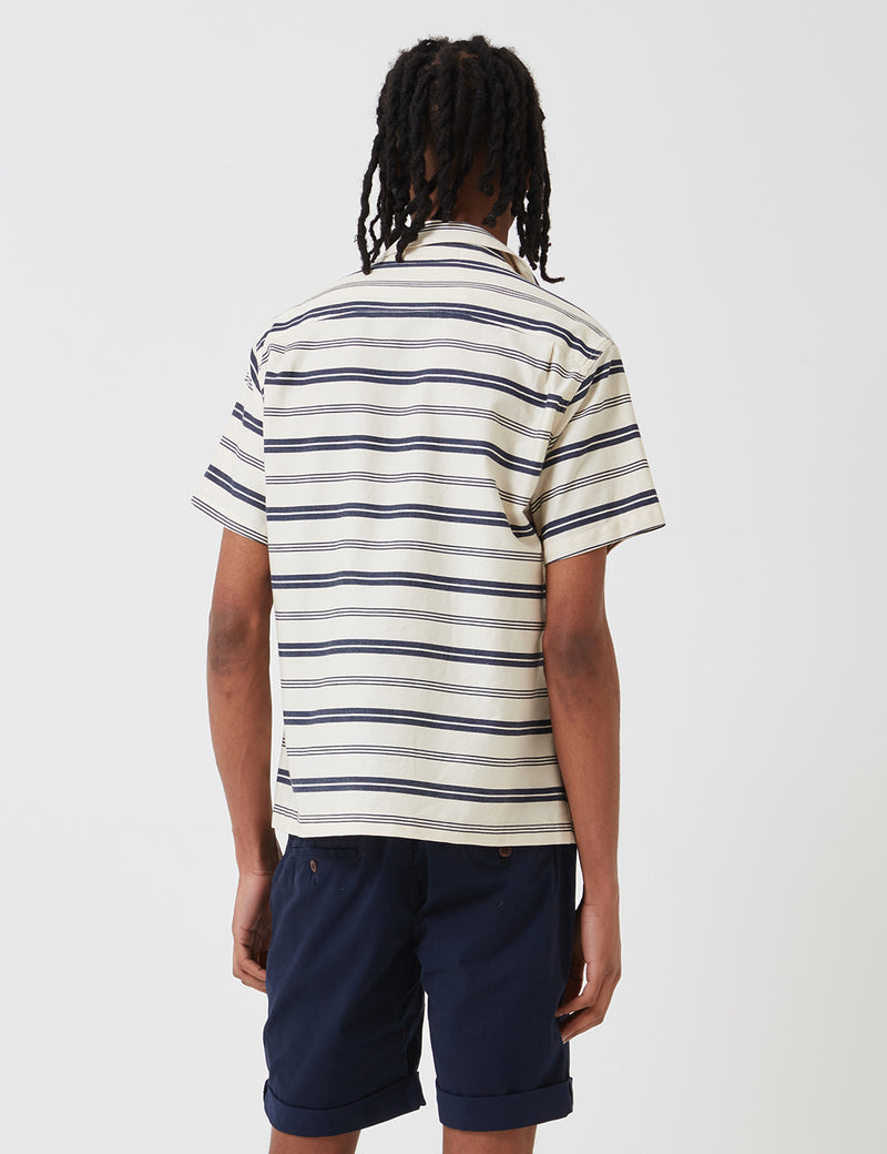 Parlez Pedro Short Sleeve Shirt - White