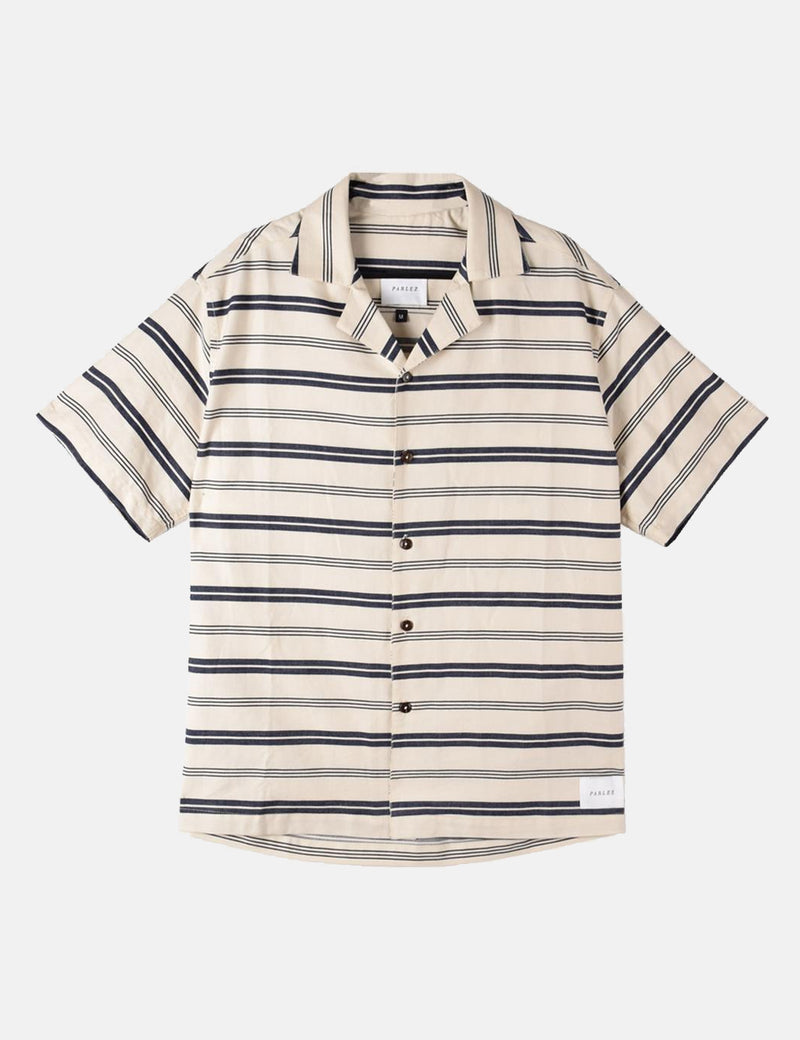 Parlez Pedro Short Sleeve Shirt - White