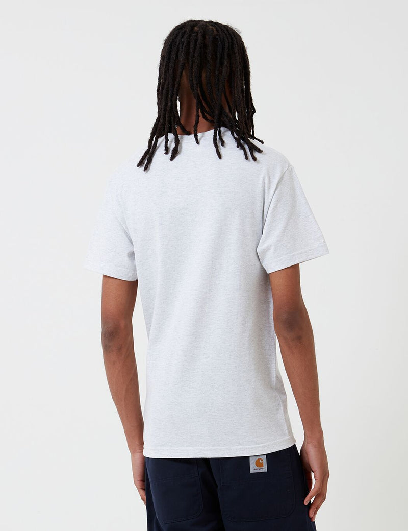 Parlez Carlson T-Shirt - Grey Heather