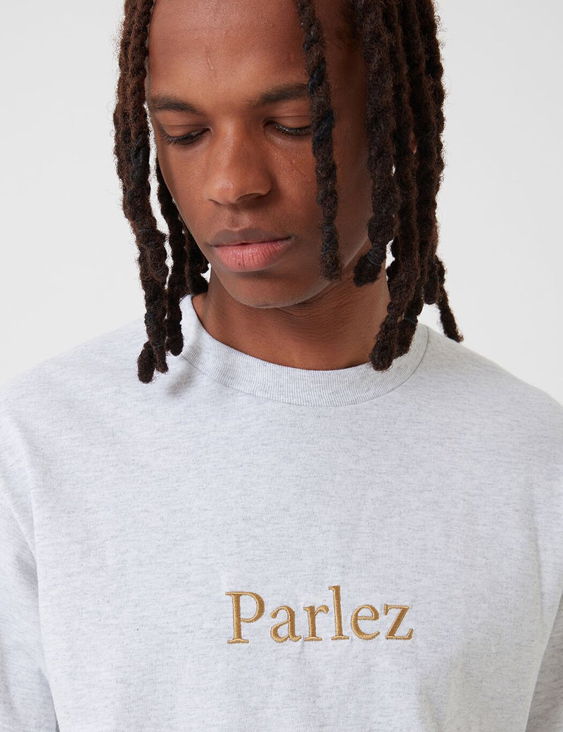 Parlez Skutsje T-Shirt - Grey Heather/Gold