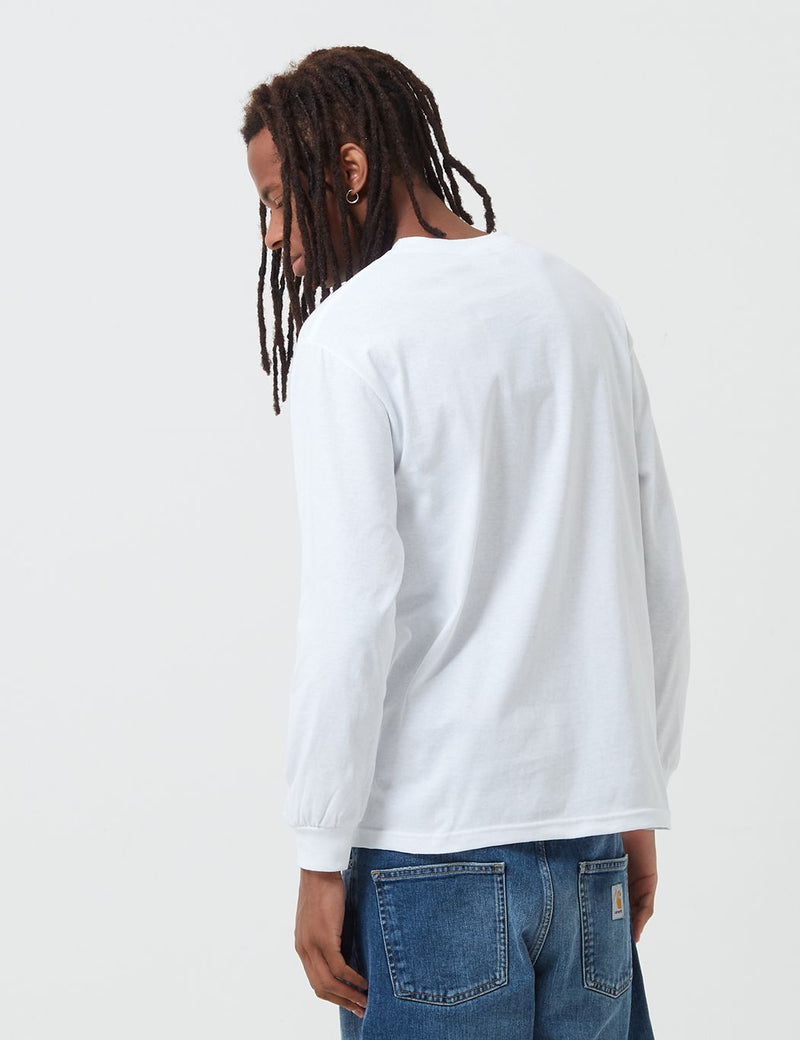 Parlez Ole Long Sleeve T-Shirt - White