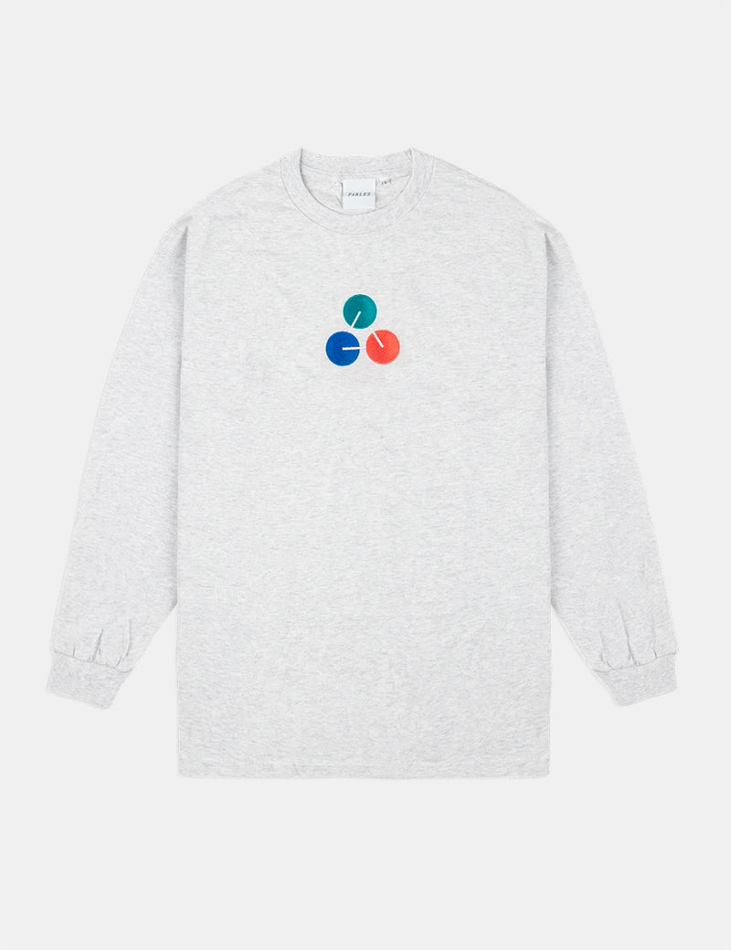 Parlez Ole Long Sleeve T-Shirt - Grey Heather