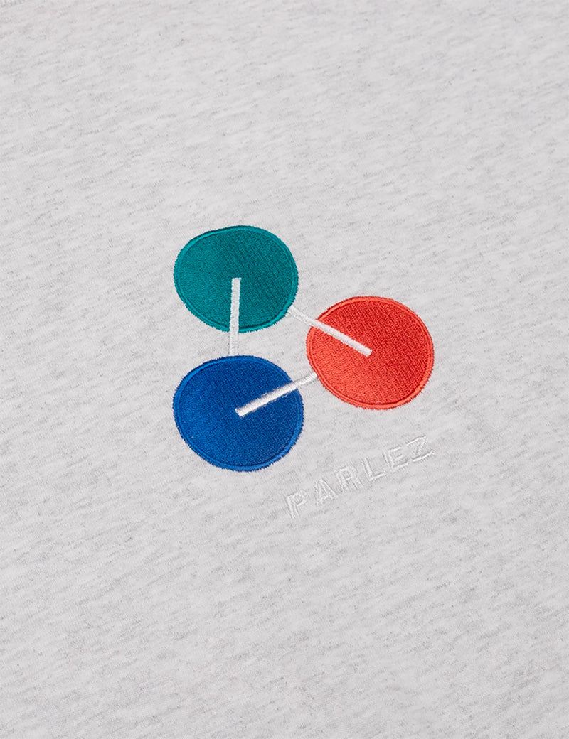 Parlez Ole Long Sleeve T-Shirt - Grey Heather