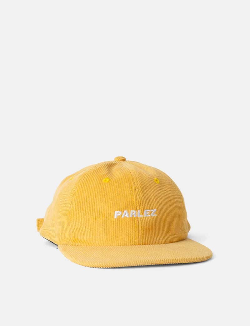 Casquette Parlez Ladsun Corduroy (6 Panel) - Yellow