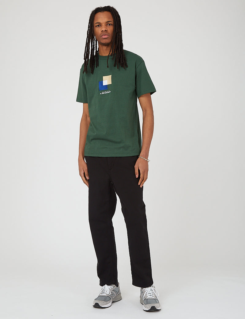 Parlez Bowman T-Shirt - Waldgrün