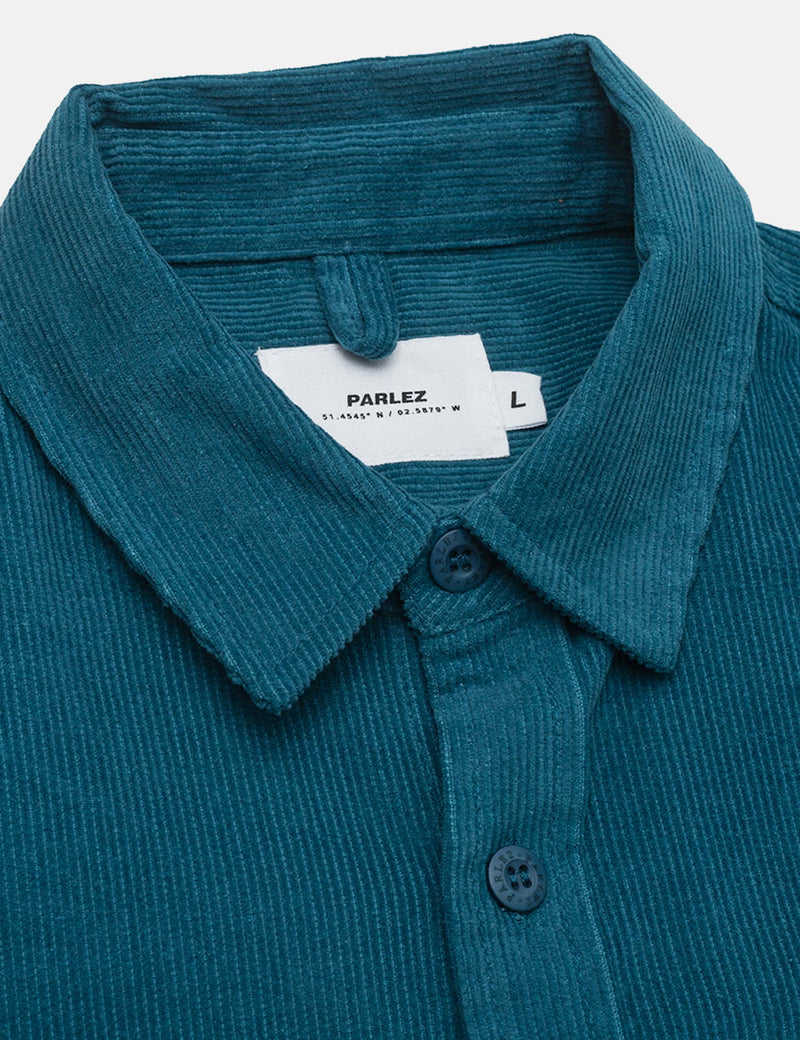 Parlez Chemise Cordon Mayreau - Bleu Sarcelle