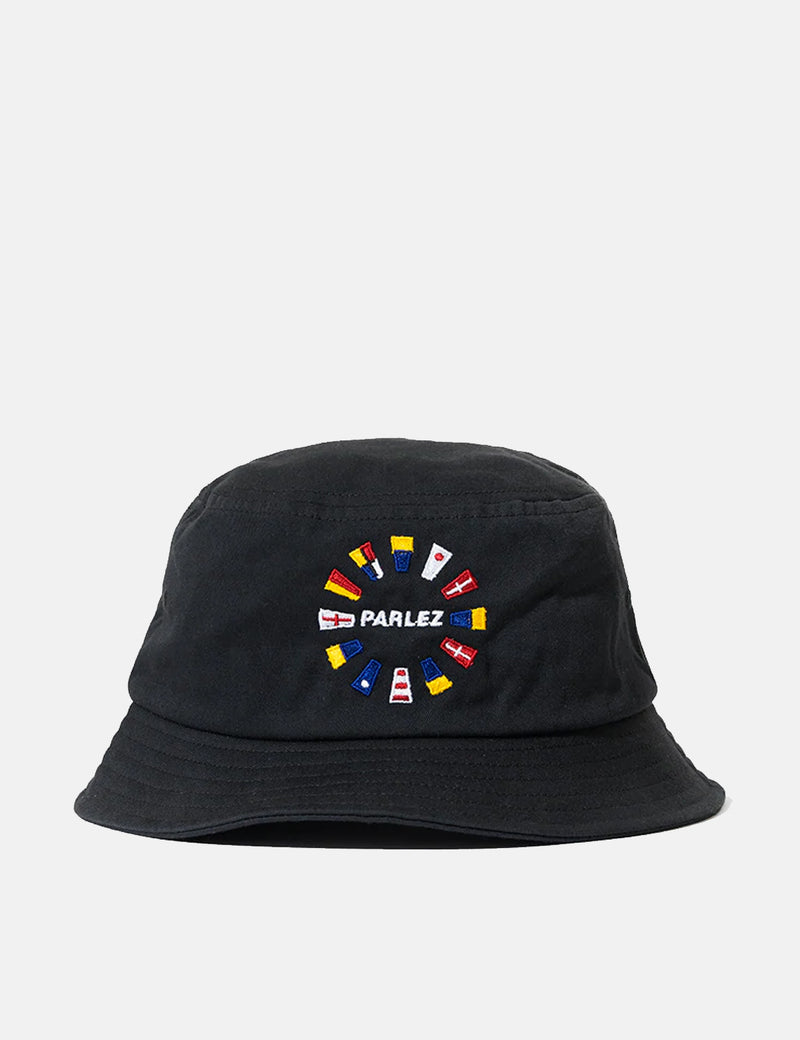 Parlez Tradewinds Bucket Hat - Black