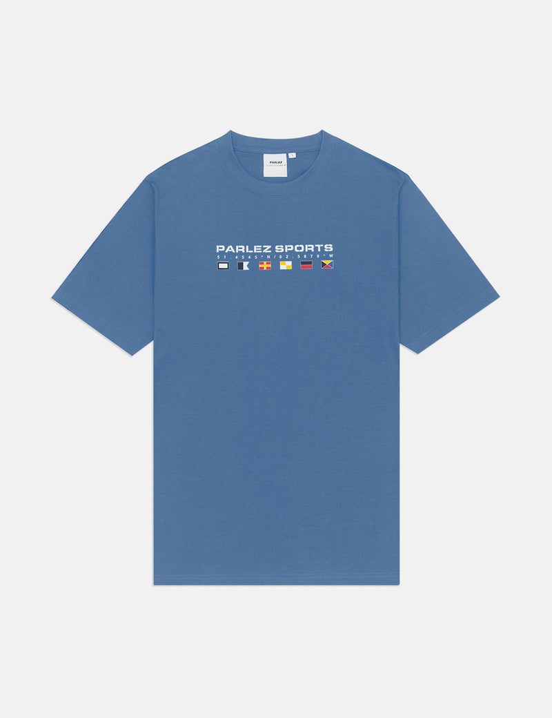Parlez Laguna T-Shirt (Organic) - River Blue