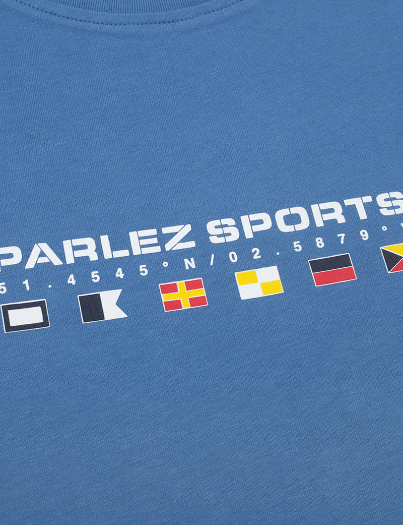Parlez Laguna T-Shirt (Organic) - River Blue