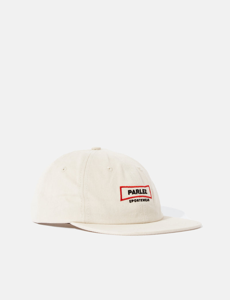 Parlez Downtown 6-Panel Cap - Ecru