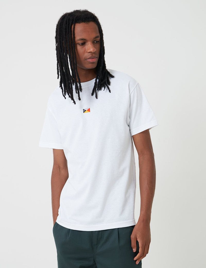 T-Shirt Parlez Pennant - Blanc