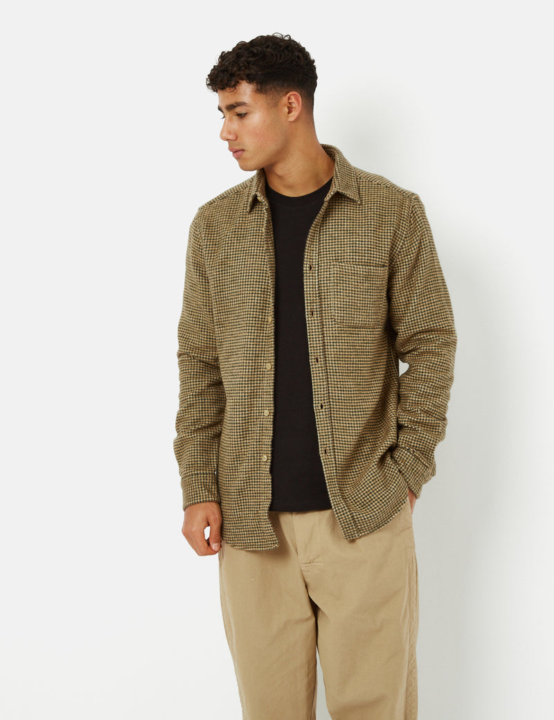 Portuguese Flannel Sottum Shirt - Brown