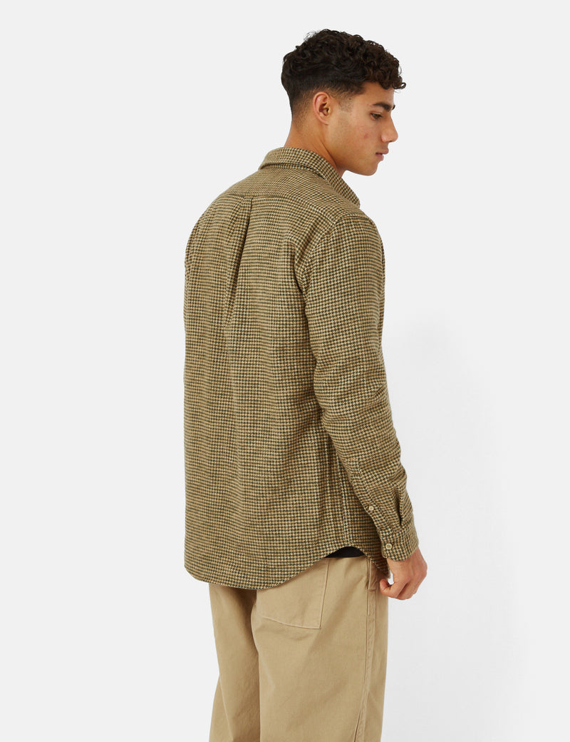 Portuguese Flannel Sottum Shirt - Brown