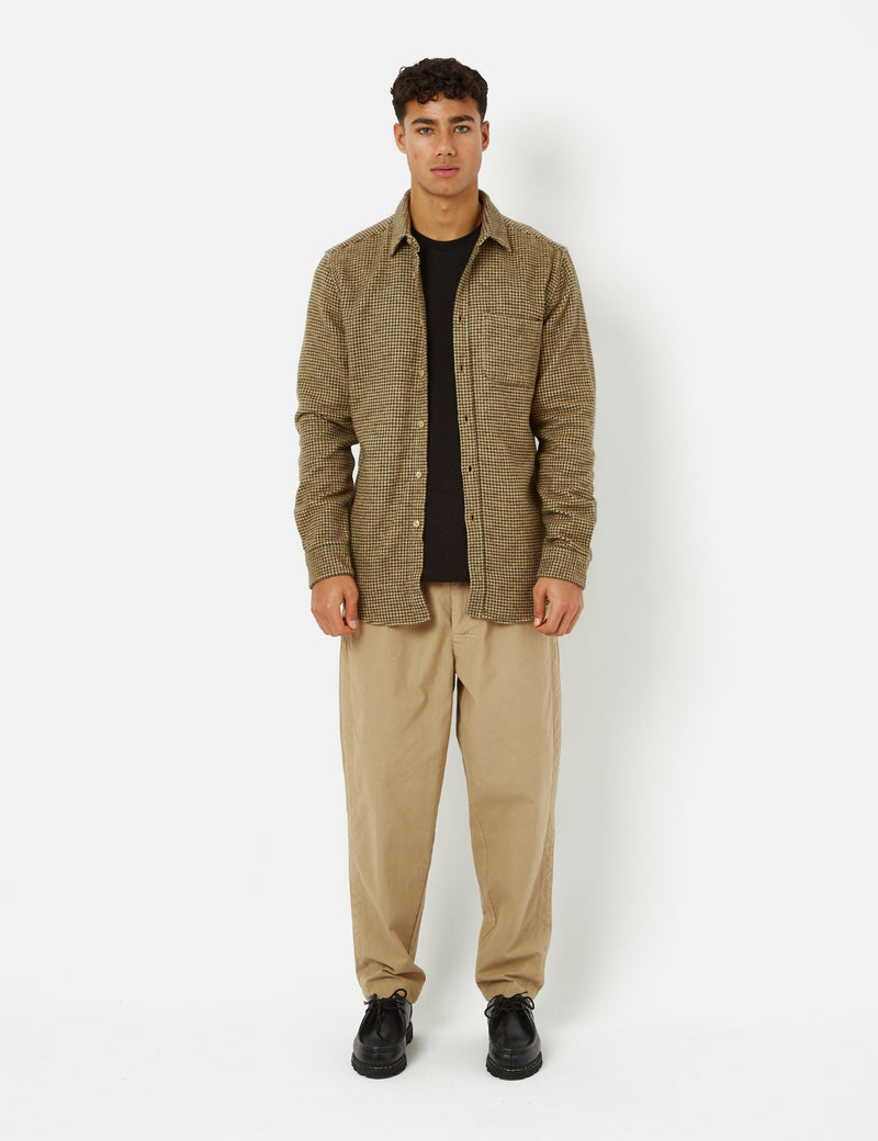 Portuguese Flannel Sottum Shirt - Brown