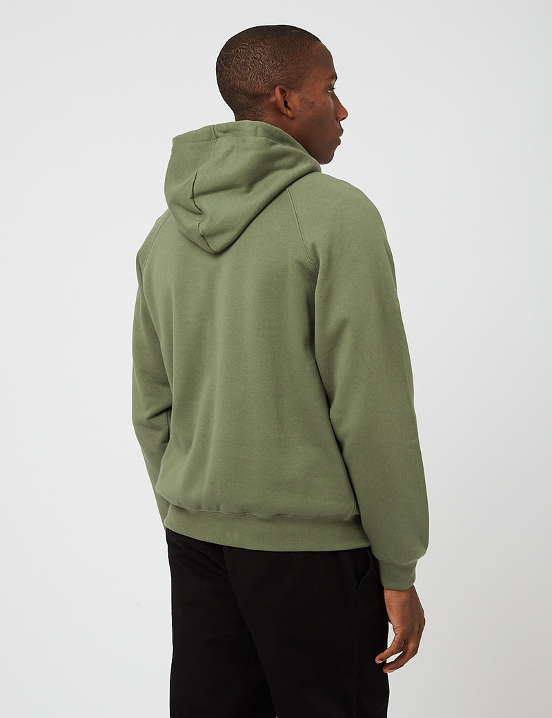 Polar Skate Co. Default Hooded Sweatshirt - Khaki Green