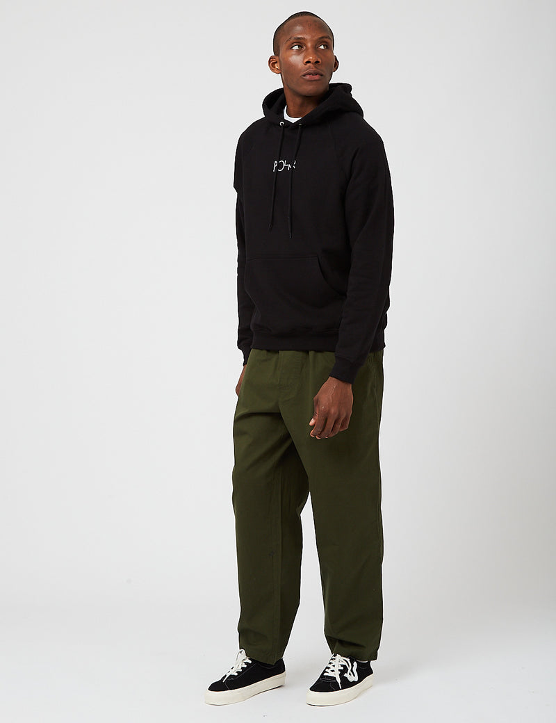 Polar Skate Co. Default Hooded Sweatshirt - Black
