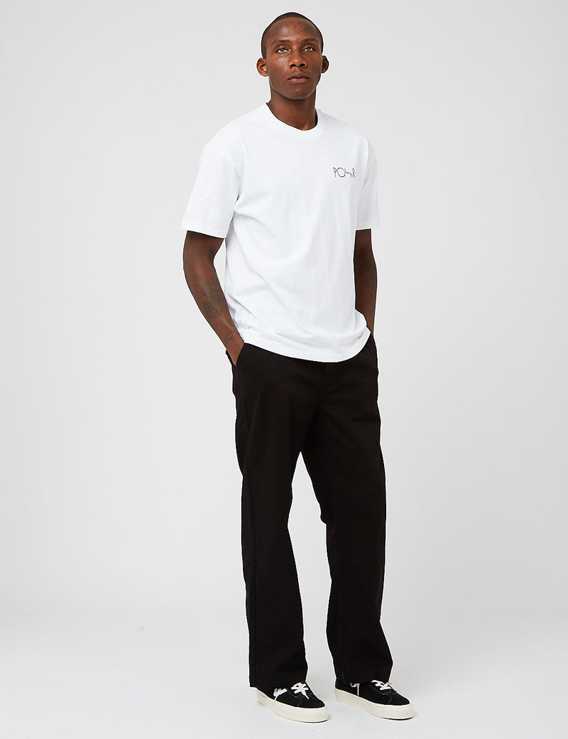 Polar Skate Co. Facescape T-Shirt - White
