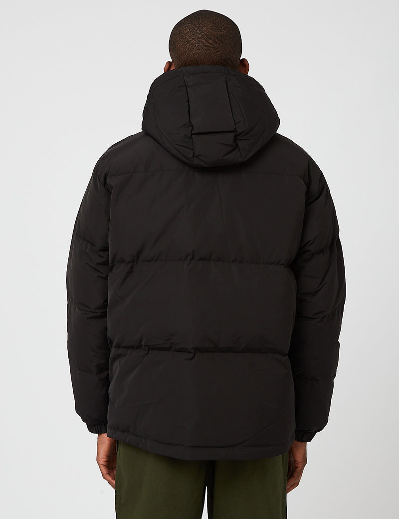 Polar Skate Co. Hood Puffer Jacket - Black