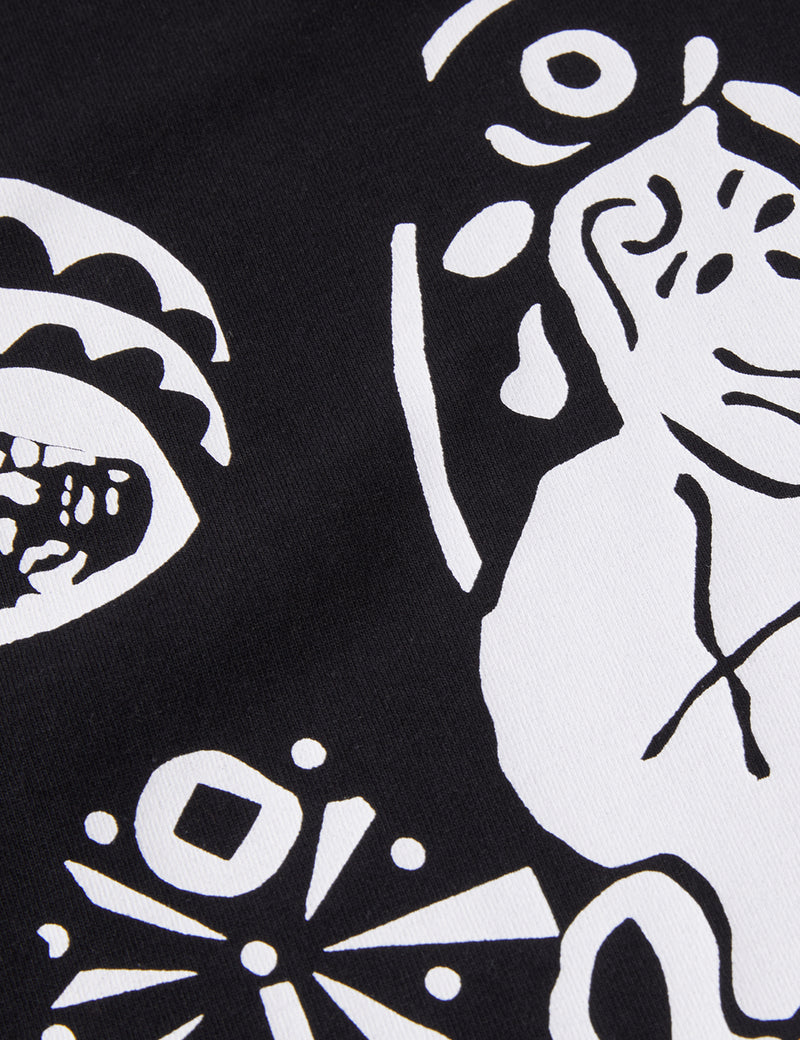 T-Shirt à Manche Longue Polar Skate Co. Demon - Noir