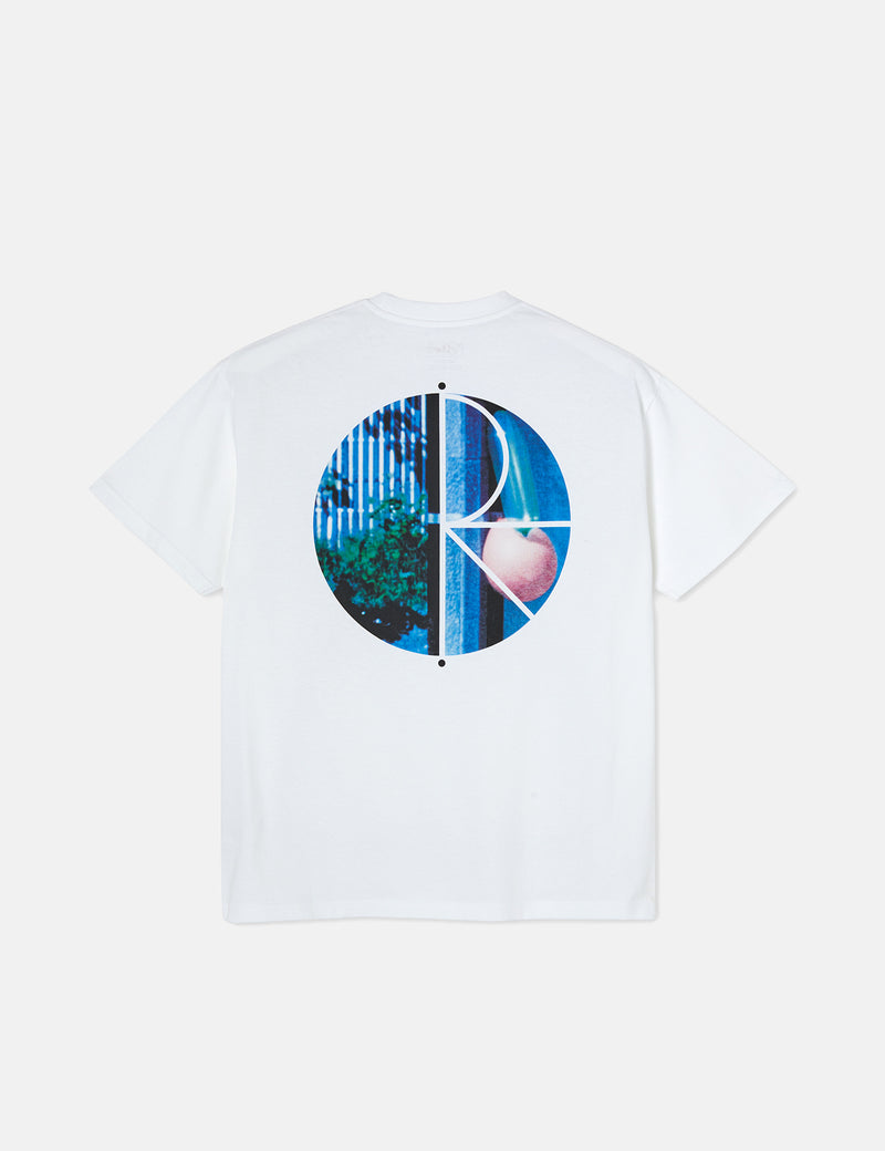 T-Shirt Polar Skate Co. Balloon Fill Logo - Blanc