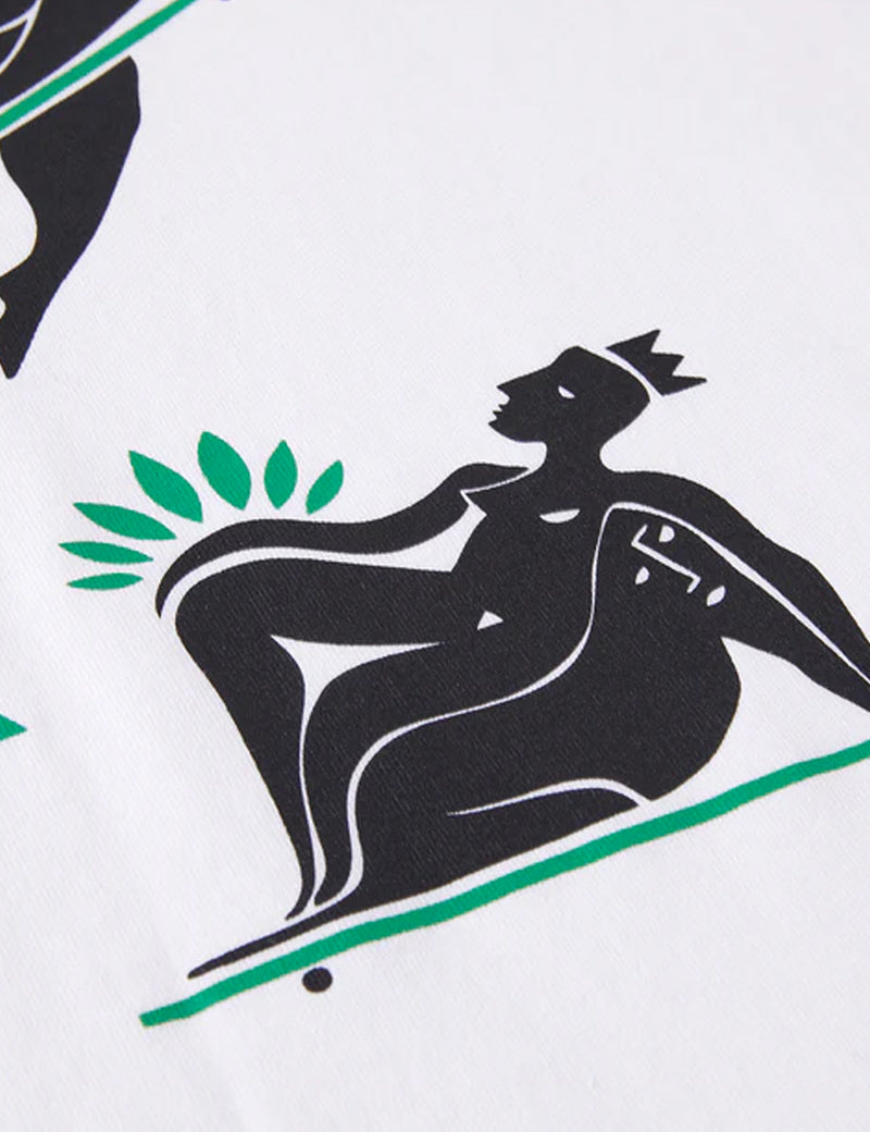 Polar Skate Co. No CompliesForeverTシャツ-ホワイト