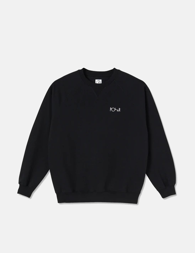 PolarSkateCo.デフォルトクルーネック-ブラック