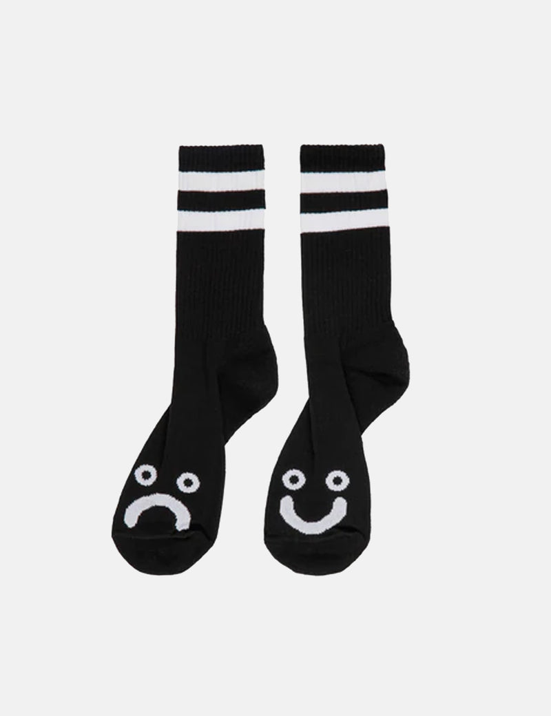 Polar Skate Co. Happy Sad Socken - Schwarz