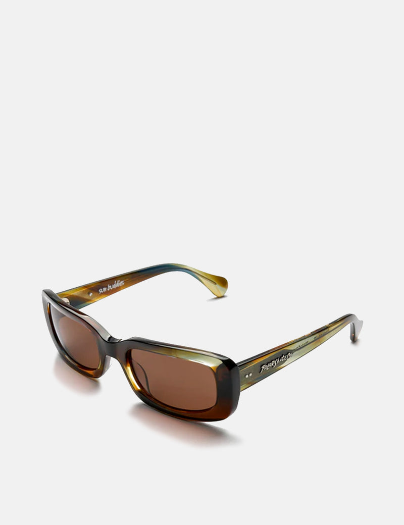 Lunettes de Soleil Polar Skate Co. Junior Jr. - Marron/Vert