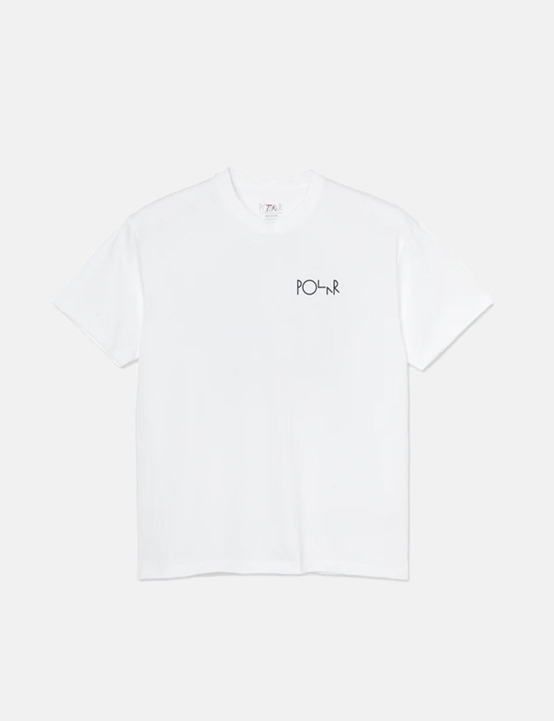 Polar Skate Co. T-Shirt It Will Pass Fill Logo - Blanc