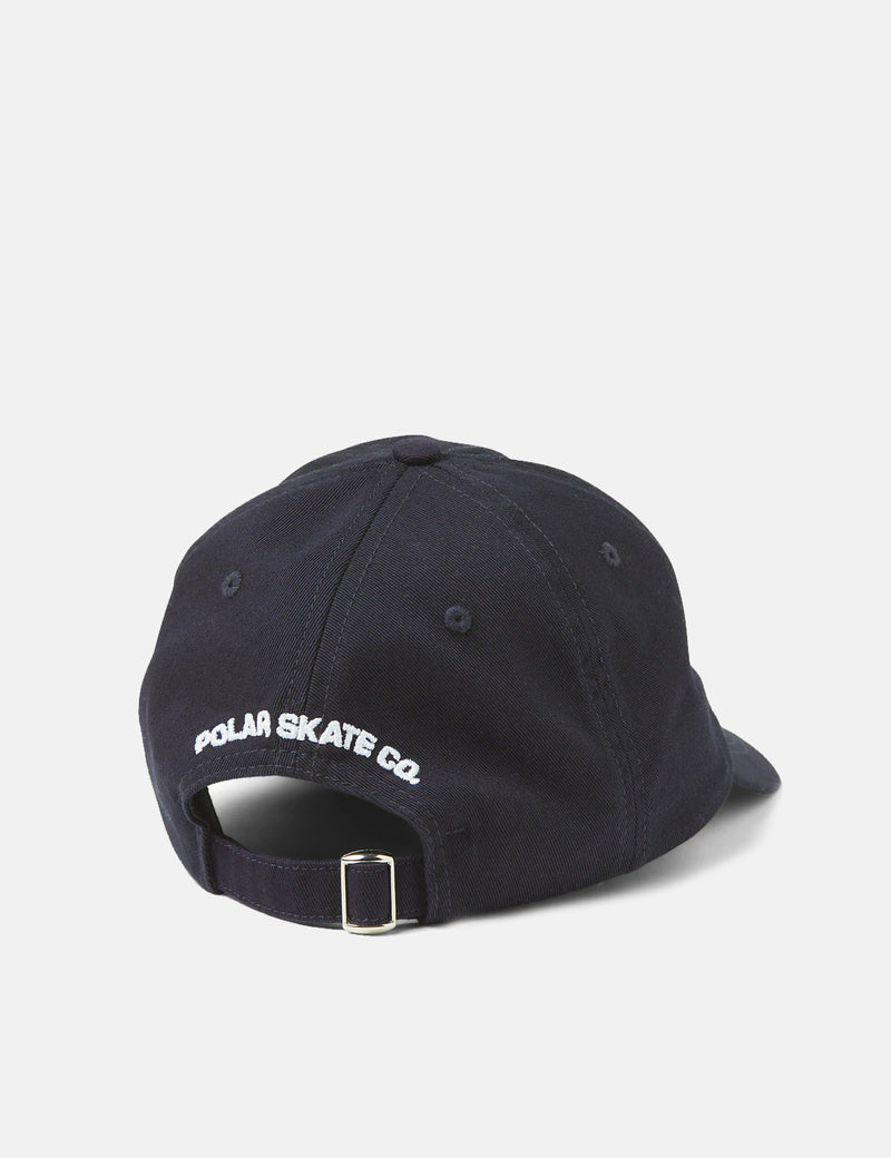 PolarSkateCo.スケートデュードキャップ-ネイビーブルー