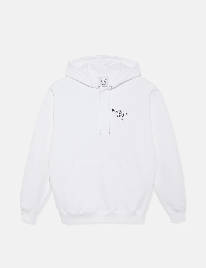 Polar Skate Co. Gorilla King Hooded Sweatshirt  - White