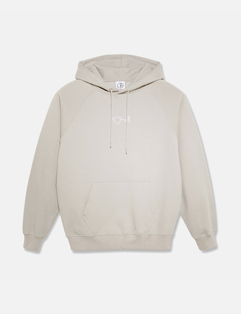 Polar Skate Co. Default Hooded Sweatshirt  - Pale Taupe