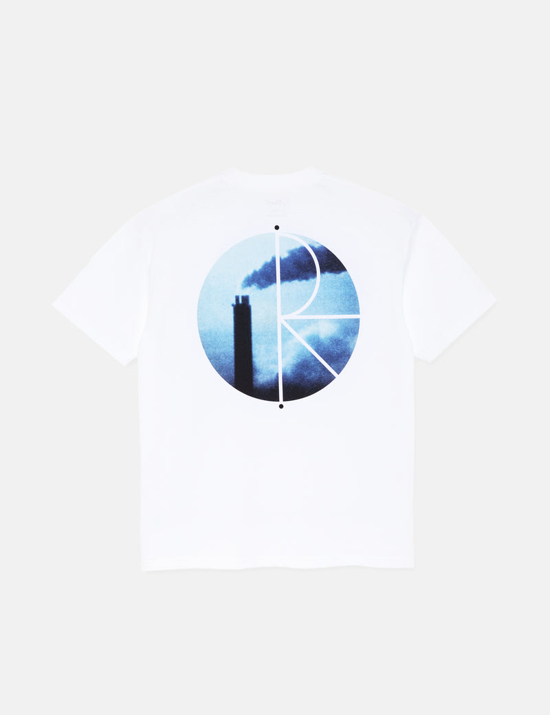 Polar Skate Co. Skorsten Fill Logo T-Shirt - White
