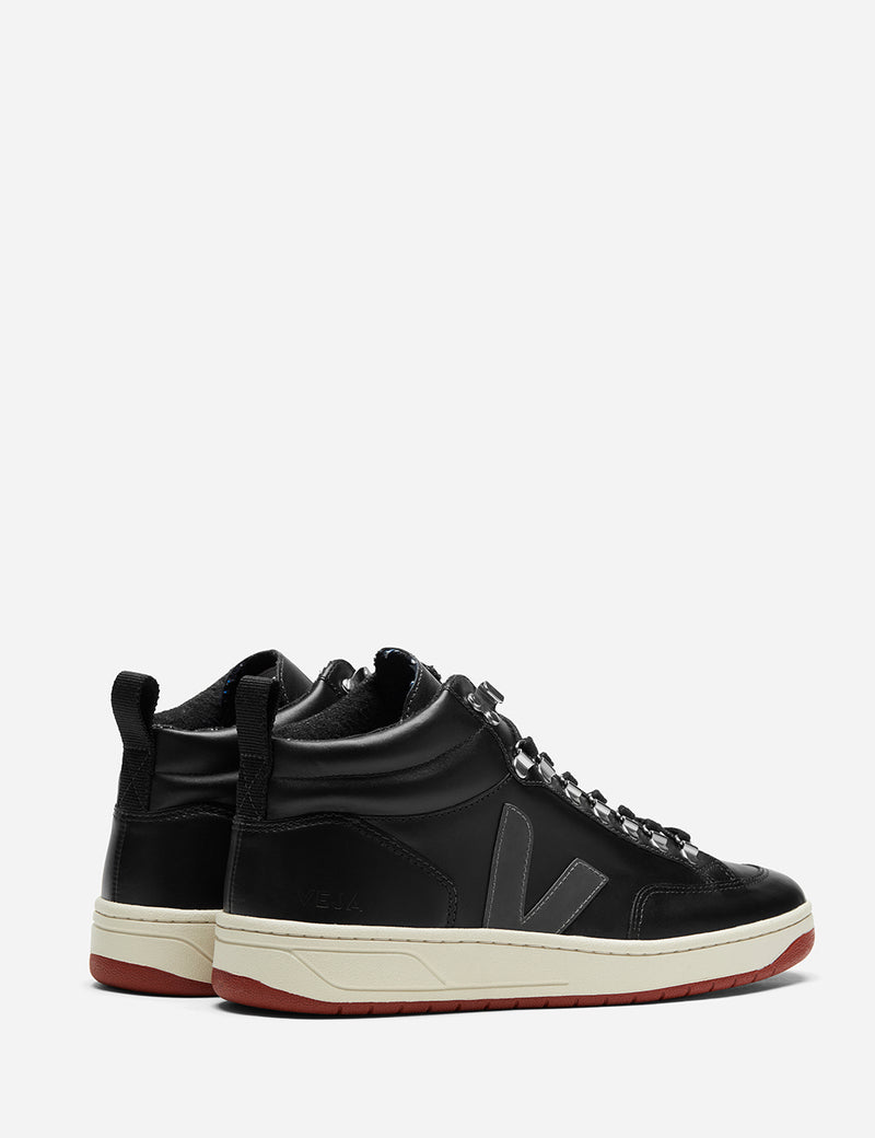 Veja Roraima Bastille Trainers - Leather Black