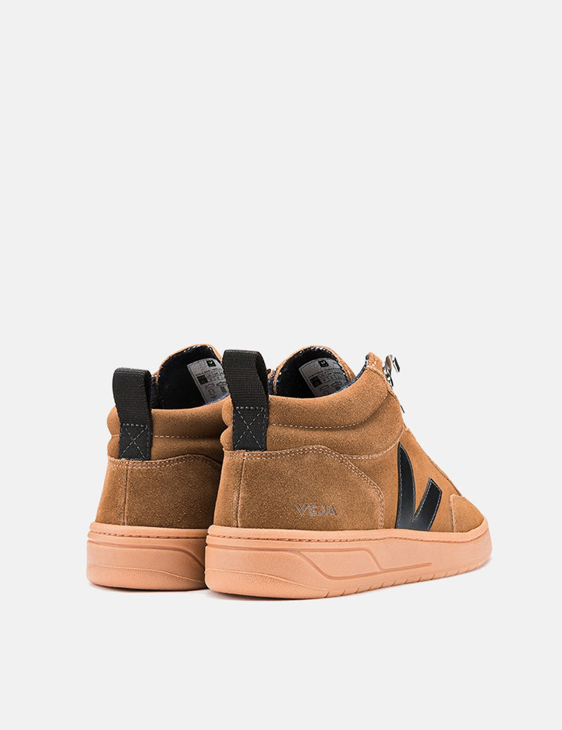 Veja Roraima Suede Trainers - Brown/Black/Natural