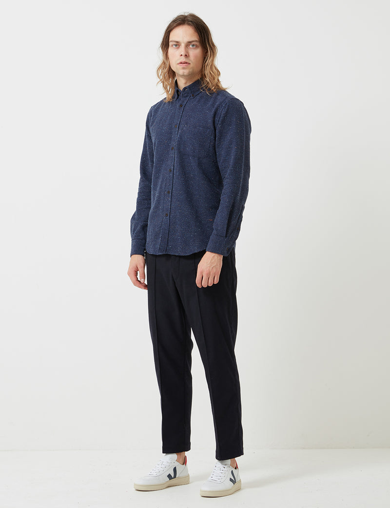 Portuguese Flannel Rude Shirt - Blue